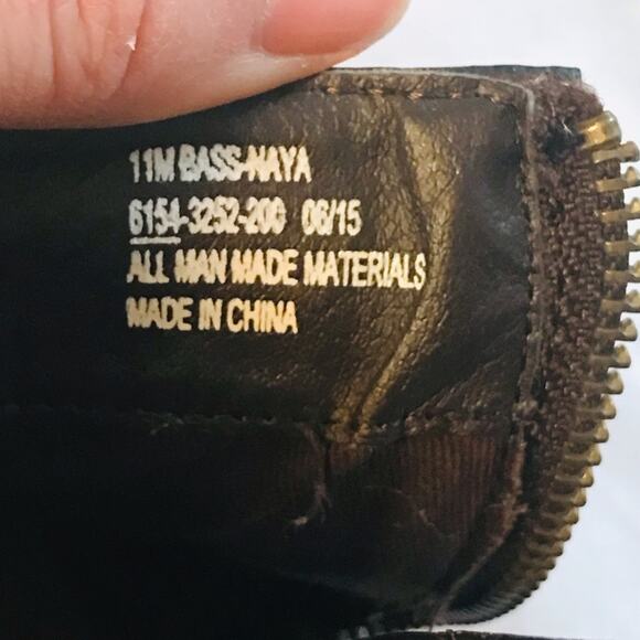 Bass Chocolate Brown Booties - Picture 4 of 7